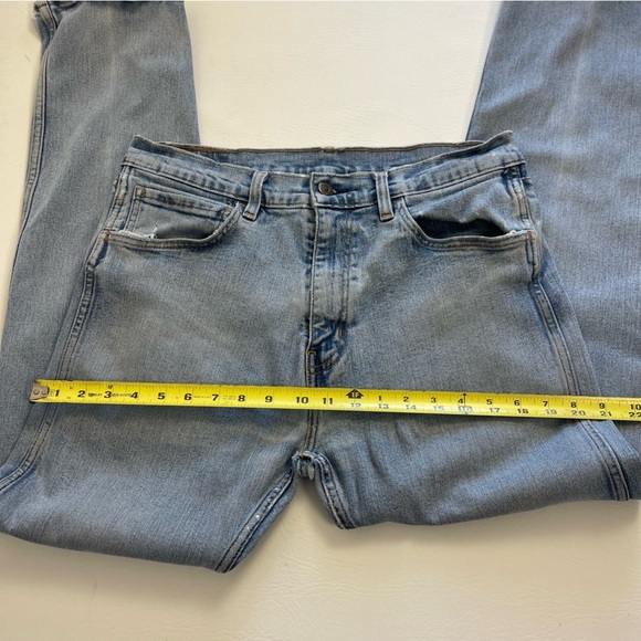 Levi's Men's Classic WorkWear Fit 505 Light Blue Straight Jeans. size 34x32 - Picture 8 of 13